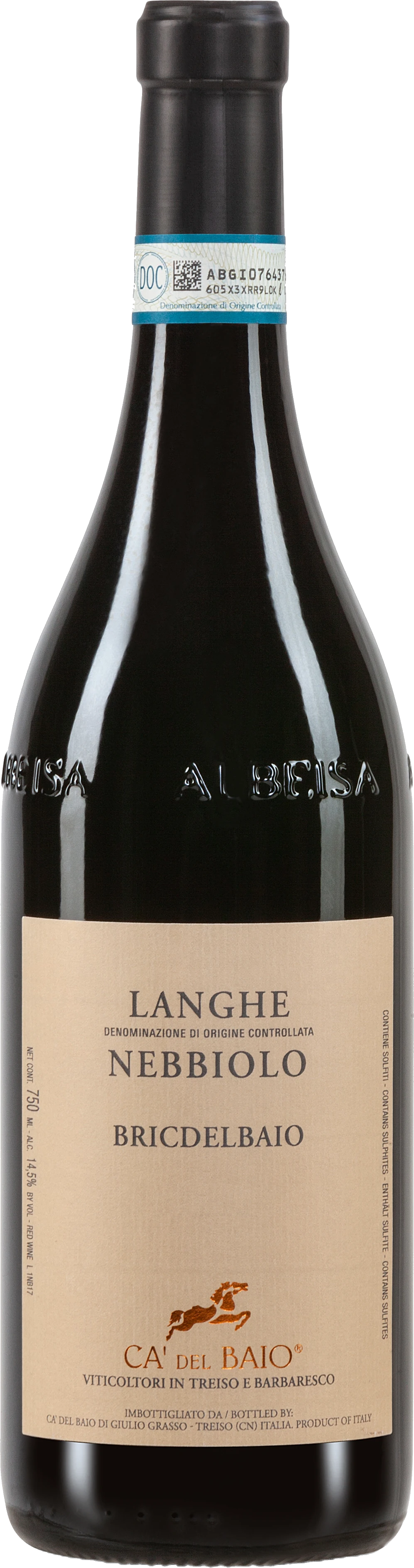 Ca' del Baio Langhe Nebbiolo Bric del Baio 2023 750ml | Barrel & Batch