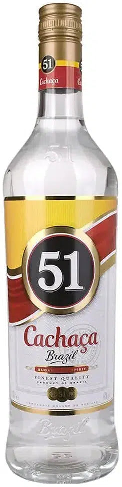 Cachaca 51 Pirassununga 700ml-Spirits-Cachaca 51-Afterpay-Alcohol-Delivery-Barrel-and-Batch-