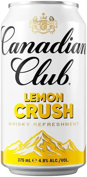 Canadian Club Lemon Crush (3x10 Pack) 4.8% 30 Pack Cans 375ml | Barrel & Batch