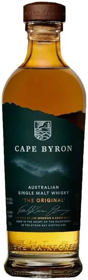 Cape Byron The Original Single Malt Whisky 700ml-Spirits-Cape Byron-Afterpay-Alcohol-Delivery-Barrel-and-Batch-
