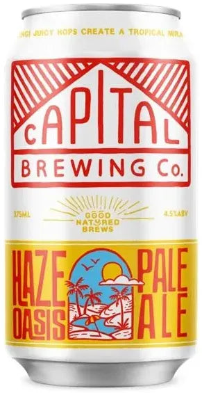 Capital Brewing Co Haze Oasis Pale Ale 375ml  Barrel & Batch - Barrel & Batch