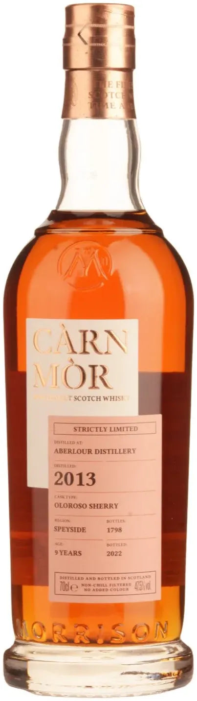 Carn Mor Aberlour 2013 9 Year Old Single Malt Whisky 700ml
