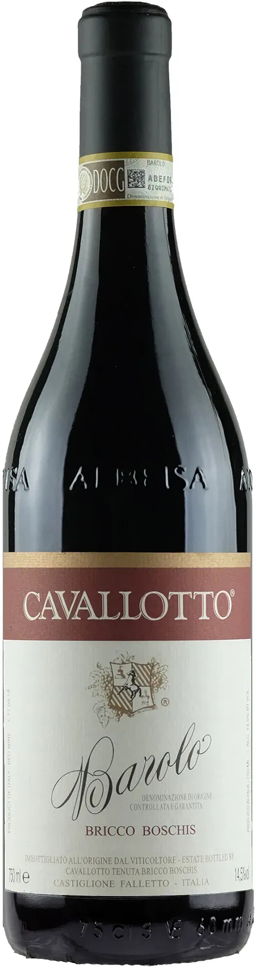 Buy Cavallotto Barolo Bricco Boschis 2018 750ml Online at Barrel and Batch