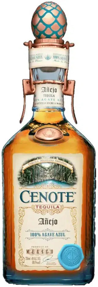 Cenote Anejo Tequila 700ml-Spirits-Cenote-Afterpay-Alcohol-Delivery-Barrel-and-Batch-