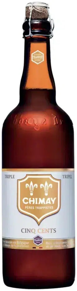 Chimay Cinq Cents White 750ml-Beer-Chimay-Afterpay-Alcohol-Delivery-Barrel-and-Batch-