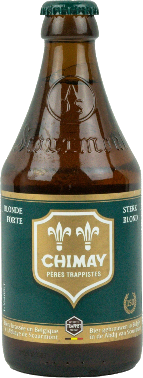 Chimay 150 (Green) Trappist Strong Blonde Ale 10% 24 Pack Bottles 330ml | Barrel & Batch