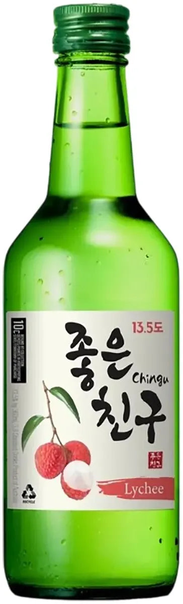 Chingu Lychee Soju 13.5% 20 Pack Bottles 360ml | Barrel & Batch