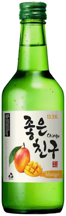 Chingu Mango Soju 13.5% 20 Pack Bottles 360ml | Barrel & Batch