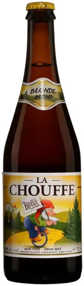 Chouffe La Chouffe Blond 750ml-Beer-Chouffe-Afterpay-Alcohol-Delivery-Barrel-and-Batch-