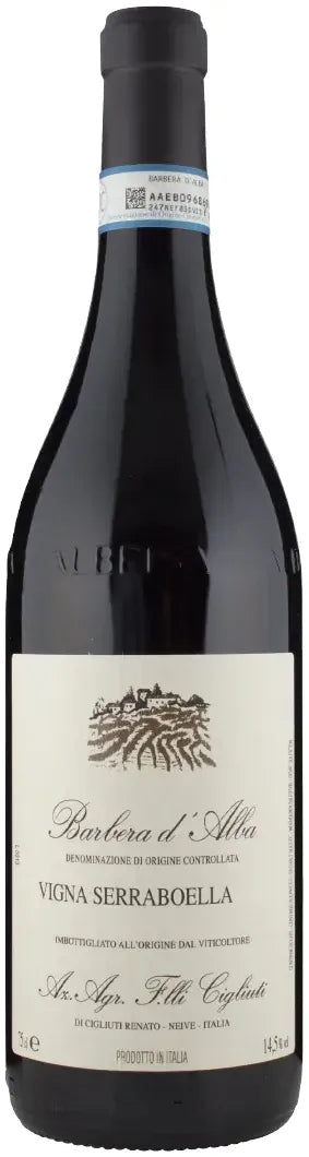 Cigliuti Barbera d'Alba 'Serraboella' 2021 750ml-Wine-Cigliuti-Afterpay-Alcohol-Delivery-Barrel-and-Batch-