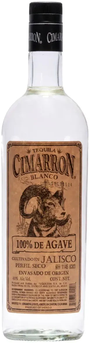 Cimarron Tequila Blanco 700ml | Barrel & Batch