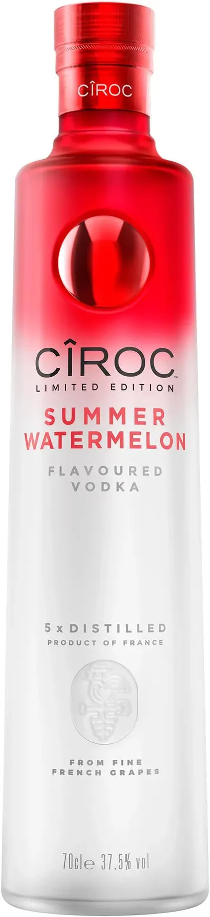 Ciroc Summer Watermelon Vodka 700ml-Spirits-Ciroc-Afterpay-Alcohol-Delivery-Barrel-and-Batch-