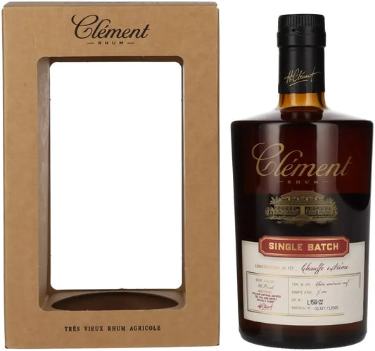 Clement Single Batch Chauffe Extreme Rum 500ml-Spirits-Clement-Afterpay-Alcohol-Delivery-Barrel-and-Batch-