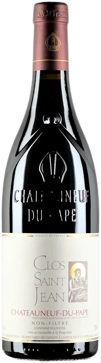 Clos St Jean Chateauneuf Du Pape Clos Saint Jean Rouge 2022 750ml-Wine-Clos St Jean-Afterpay-Alcohol-Delivery-Barrel-and-Batch-