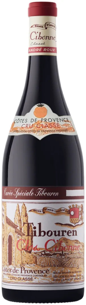 Clos Cibonne Côtes de Provence Cuvée Spéciale Tibouren Rouge 2021 750ml | Barrel & Batch