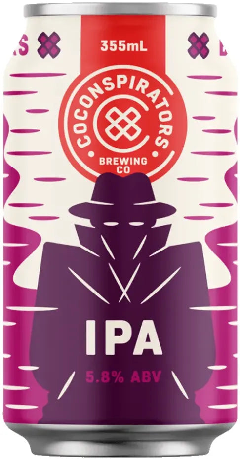 Coconspirators The Usual Suspects IPA 355ml-Beer-Coconspirators-[afterpay_alcohol_delivery]-[buy_spirits_online]-[buy_wine_online]-Barrel & Batch