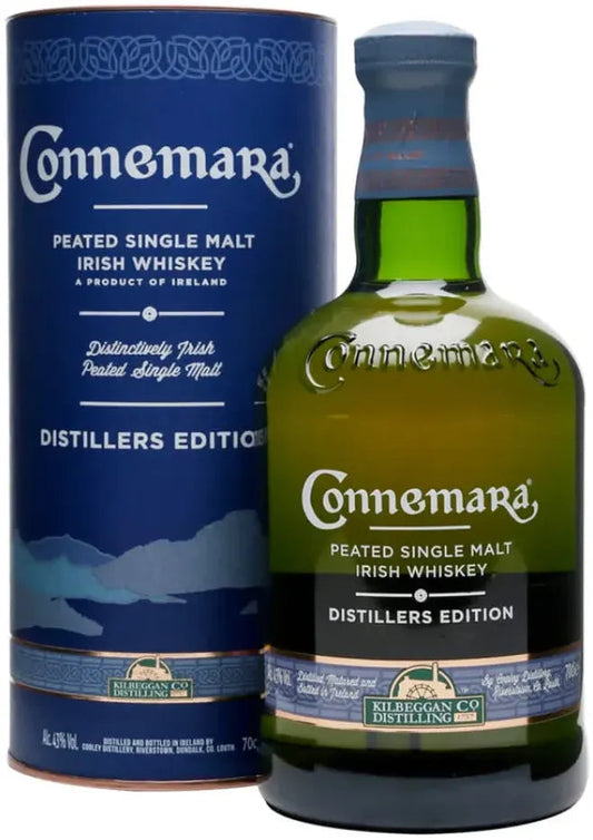 Connemara Distillers Edition Peated Irish Whiskey 700ml-Spirits-Connemara-Afterpay-Alcohol-Delivery-Barrel-and-Batch-