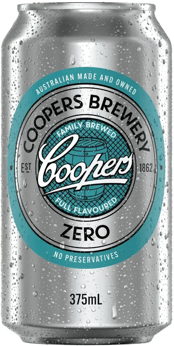 Coopers Zero 24 Pack Cans 375ml | Barrel & Batch