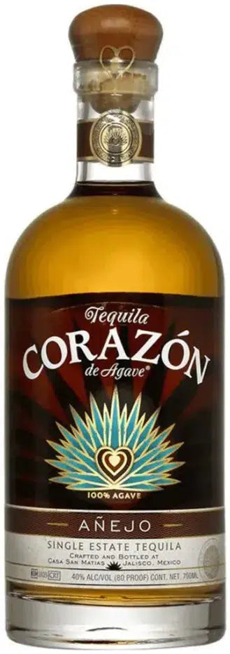 Corazon Anejo Tequila 700ml-Spirits-Corazon-Afterpay-Alcohol-Delivery-Barrel-and-Batch-