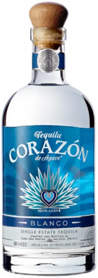 Corazon Blanco Tequila 1L-Spirits-Corazon-Afterpay-Alcohol-Delivery-Barrel-and-Batch-