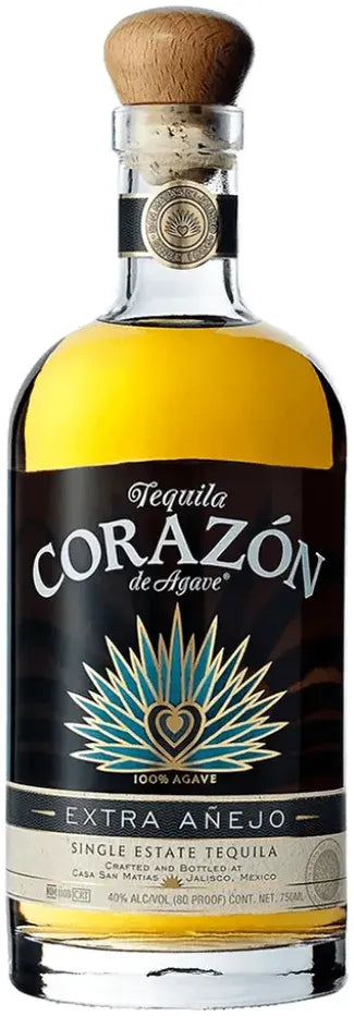 Corazon Extra Anejo Tequila 750ml-Spirits-Corazon-Afterpay-Alcohol-Delivery-Barrel-and-Batch-