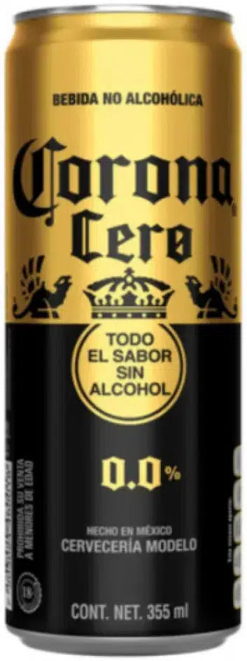 Corona Cero Zero Alcohol Mexican Beer 355ml-Non-Alcoholic-Corona Cero-Afterpay-Alcohol-Delivery-Barrel-and-Batch-