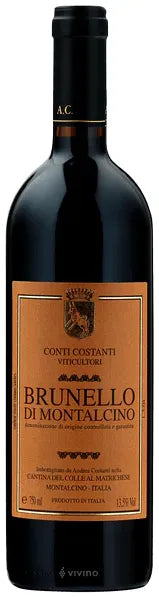 Costanti Brunello Di Montalcino DOGC 2020 750ml | Barrel & Batch
