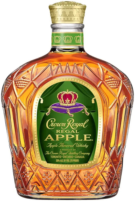 Crown Royal Regal Apple Whisky 750ml-Spirits-Crown Royal-Afterpay-Alcohol-Delivery-Barrel-and-Batch-