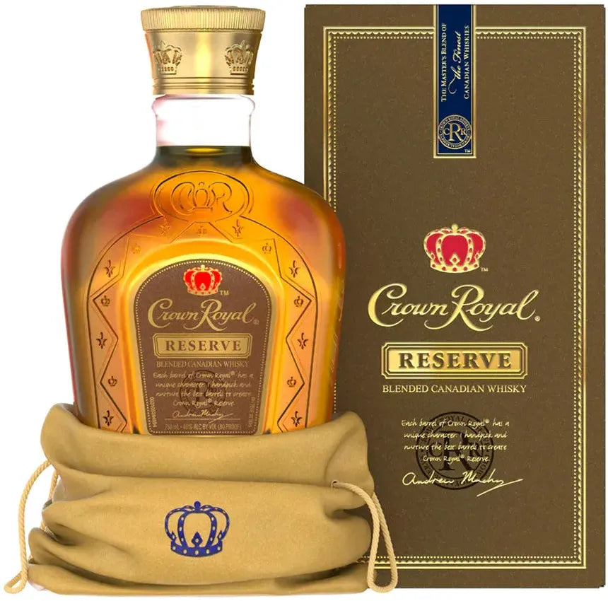 Crown Royal Reserve Canadian Blended Whisky 750ml-Spirits-Crown Royal-Afterpay-Alcohol-Delivery-Barrel-and-Batch-