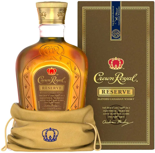 Crown Royal Reserve Canadian Blended Whisky 750ml-Spirits-Crown Royal-Afterpay-Alcohol-Delivery-Barrel-and-Batch-