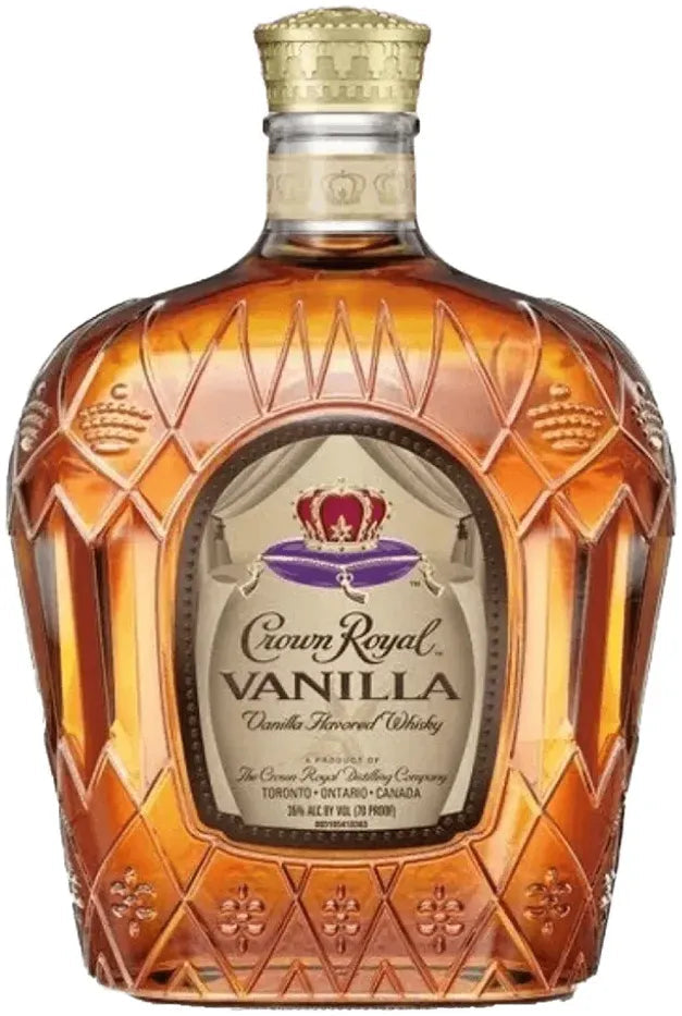 Crown Royal Vanilla Whisky 750ml-Spirits-Crown Royal-Afterpay-Alcohol-Delivery-Barrel-and-Batch-