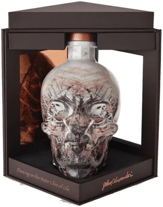 Crystal Head John Alexander Artist Limited Edition Vodka 700ml-Spirits-Crystal Head-Afterpay-Alcohol-Delivery-Barrel-and-Batch-