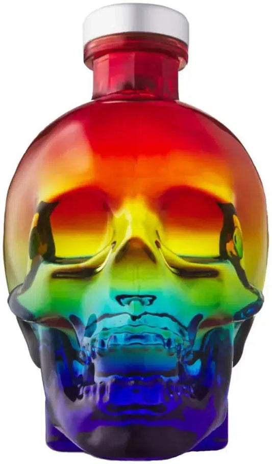 Crystal Head Pride Edition Vodka 700ml-Spirits-Crystal Head-Afterpay-Alcohol-Delivery-Barrel-and-Batch-
