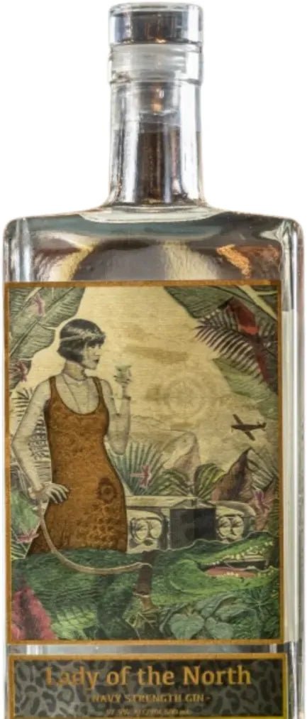 Darwin Distilling Co Lady Of The North Navy Strength Gin 500ml-Spirits-Darwin Distilling Co-Afterpay-Alcohol-Delivery-Barrel-and-Batch-