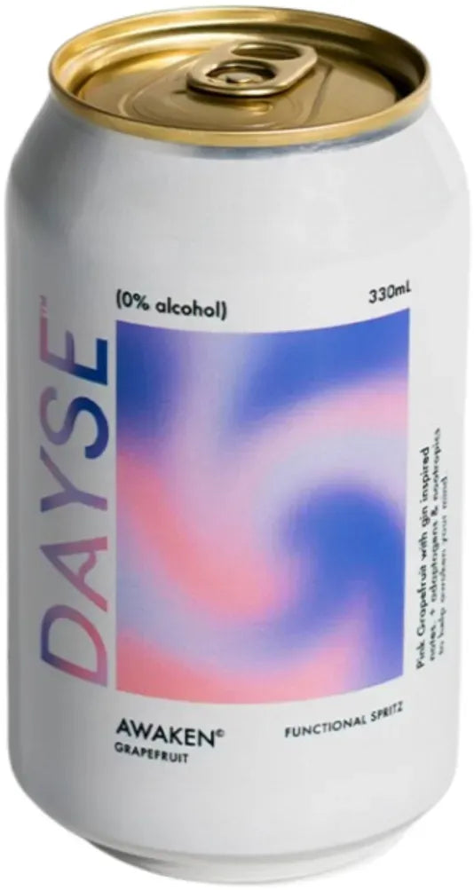 Dayse Awaken Grapefruit & Gin Spritz 330ml-Non-Alcoholic-Dayse-Afterpay-Alcohol-Delivery-Barrel-and-Batch-
