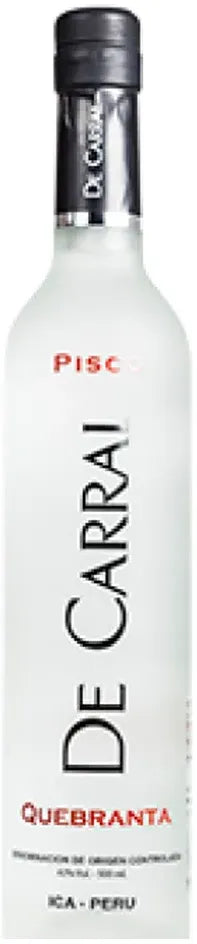 De Carral Puro Quebranta Pisco 500ml-Spirits-De Carral-Afterpay-Alcohol-Delivery-Barrel-and-Batch-