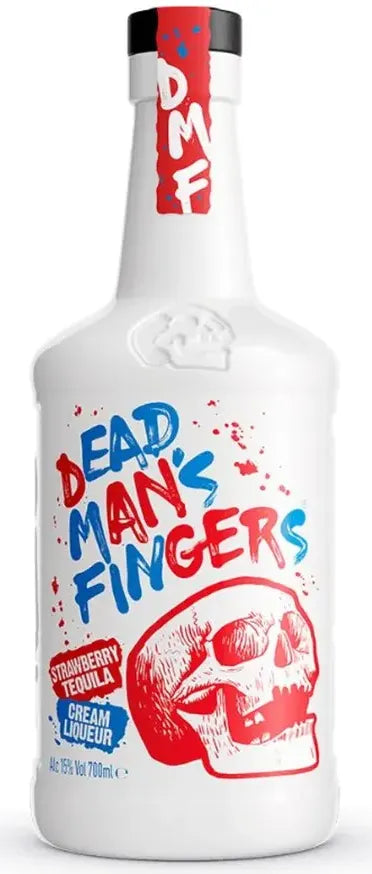 Dead Man's Fingers Strawberry Tequila Cream Liqueur 15% 700ml-Spirits-Dead Man's Fingers-Afterpay-Alcohol-Delivery-Barrel-and-Batch-