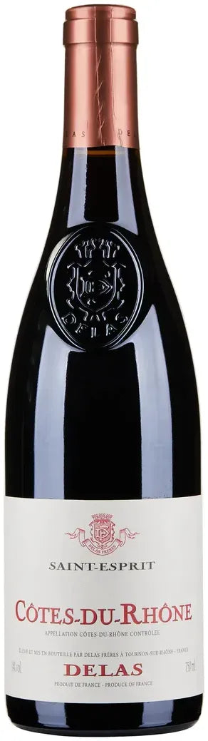 Delas Freres Cotes du Rhone Esprit Rouge 750ml-Wine-Delas Freres-Afterpay-Alcohol-Delivery-Barrel-and-Batch-