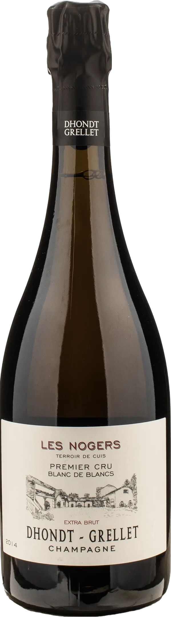 Dhondt-Grellet Les Nogers Blanc de Blancs 1er Cru Extra Brut 2014 750ml | Barrel & Batch