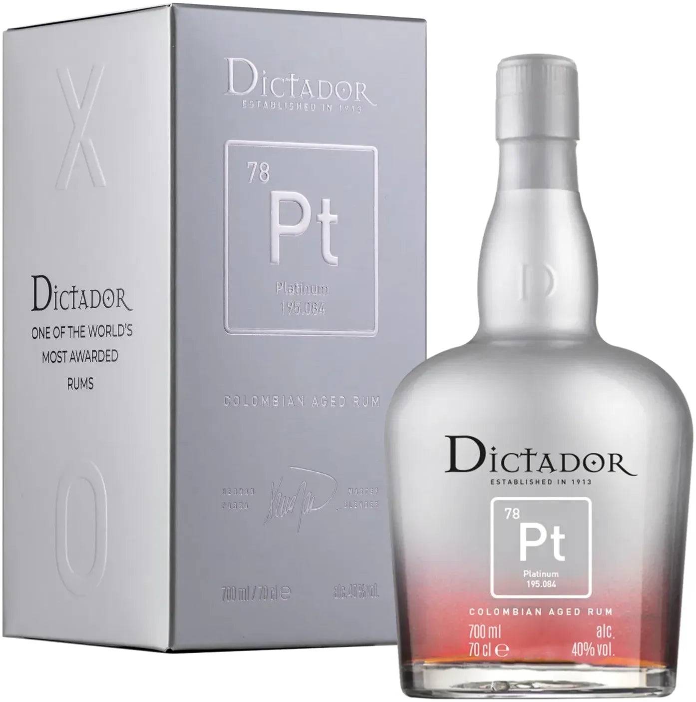 Dictador Platinum Giftbox 700ml | Barrel & Batch