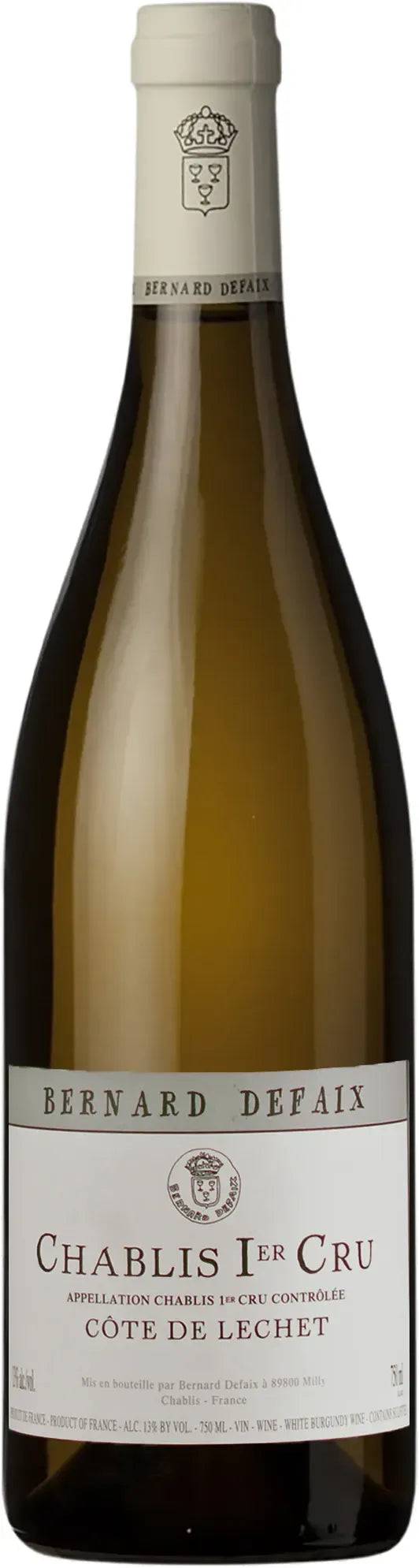 Domaine Bernard Defaix Chablis 1er Cru Cote de Lechet 2022 750ml-Wine-Domaine Bernard Defaix-Afterpay-Alcohol-Delivery-Barrel-and-Batch-