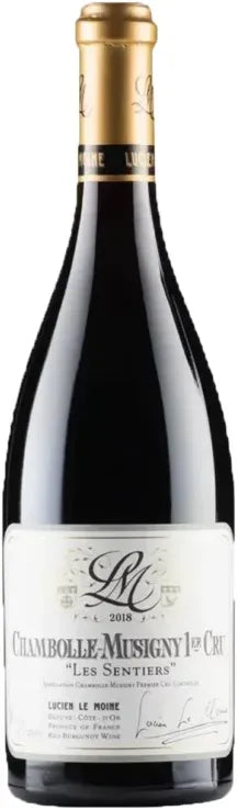Domaine Lucien Le Moine Chambolle-Musigny 1er Cru Les Sentiers Rouge 2021 750ml-Wine-Domaine Lucien Le Moine-Afterpay-Alcohol-Delivery-Barrel-and-Batch-