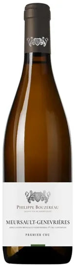 Domaine Philippe Bouzereau Meursault 'Genevrieres' Blanc 2022 750ml-Wine-Domaine Philippe Bouzereau-Afterpay-Alcohol-Delivery-Barrel-and-Batch-