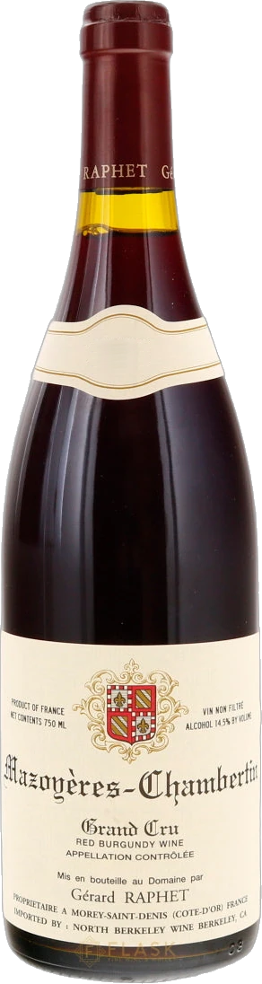 Domaine Gérard Raphet Mazoyères-Chambertin Grand Cru 2024 750ml | Barrel & Batch