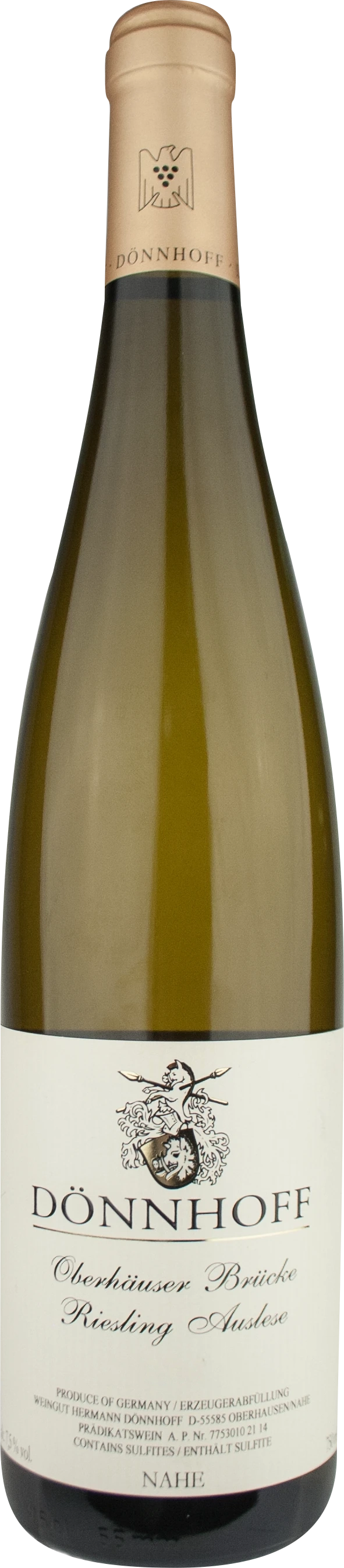 Donnhoff Oberhauser Brucke Auslese 2018 750ml | Barrel & Batch