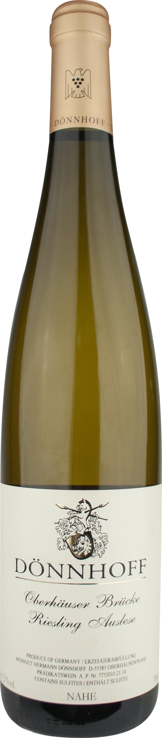 Donnhoff Oberhauser Brucke Auslese 2018 750ml | Barrel & Batch