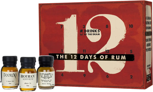 Drinks By The Dram The 12 Days Of Rum Set of 12