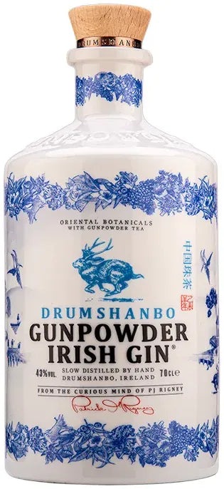 Drumshanbo Gunpowder Irish Gin Ceramic Edition 700ml-Spirits-Drumshanbo-Afterpay-Alcohol-Delivery-Barrel-and-Batch-