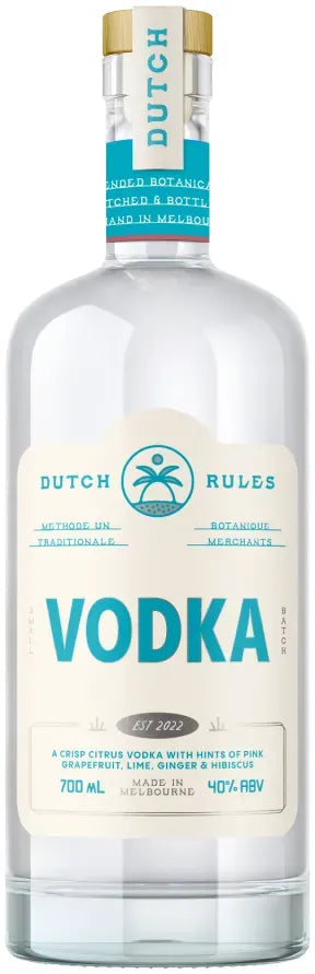 Dutch Rules Vodka 700ml-Spirits-Dutch Rules-Afterpay-Alcohol-Delivery-Barrel-and-Batch-