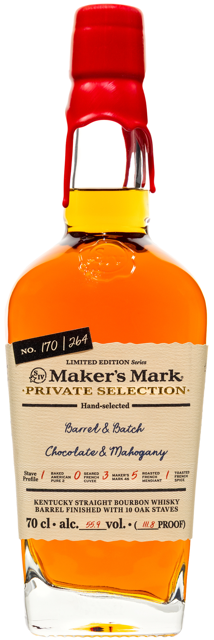 Maker's Mark Private Select Chocolate and Mahogany Bourbon 700ml